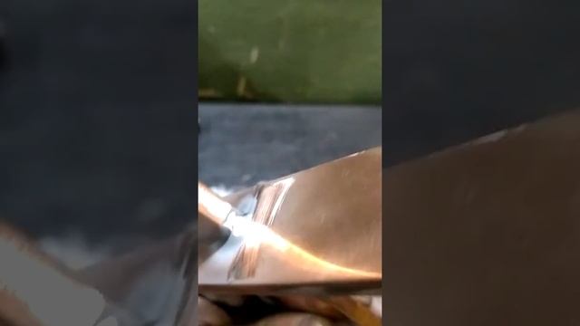 Напыления алюминия на медь(удаление раковин).Тренируемся смотреть онлайн