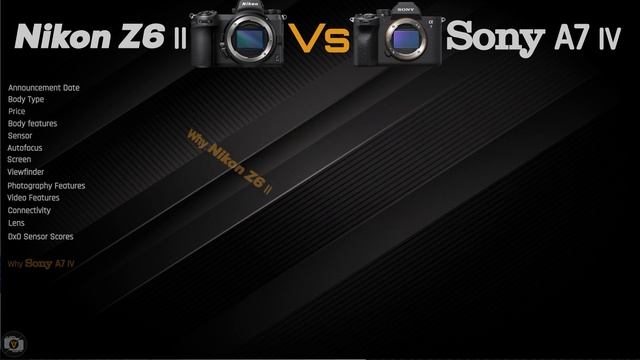 Camera Comparison : Nikon Z6 II vs Sony A7 IV смотреть онлайн