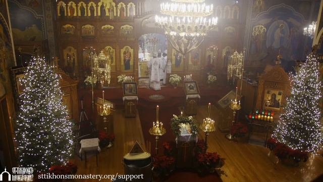 Divine Liturgy with Ordination - Jan 6 - St. Tikhon's Monastery смотреть онлайн