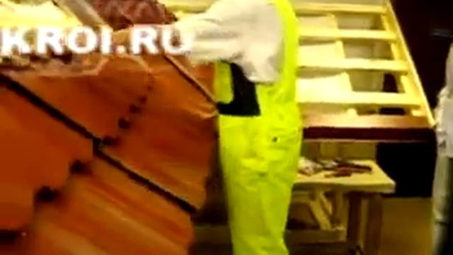 Монтаж металлочерепицы Ruukki Finnera смотреть онлайн
