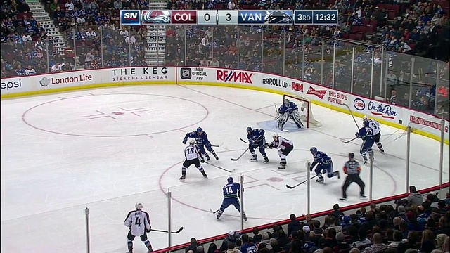 NHL Vancouver Canucks - Colorado Avalanche 21.02.16_2 h смотреть онлайн