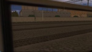 Прибытие на Павелецкий вокзал на электропоезде ЭМ2-025. Trainz Android