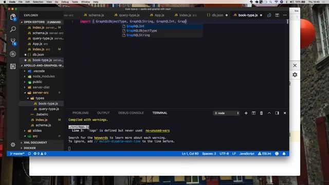Webinar - Apollo and GraphQL with React смотреть онлайн