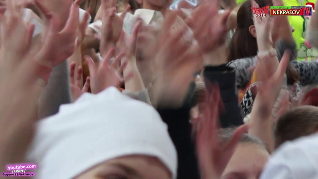 шоу NEKRASOV TV съёмки клипа для сериала "Кухня" на СТС (Екатеринбург, 28.02.2014) флешмоб смотреть онлайн