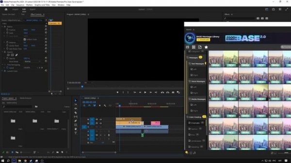 Как делать крутые переходы за 1 секунду? В Премьер про. Atom X, как им пользоваться?