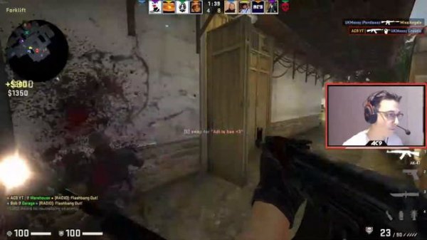 31 KILLS VS UK 5 MAN!! - CS:GO MM KILLS & FUNNY MOMENTS