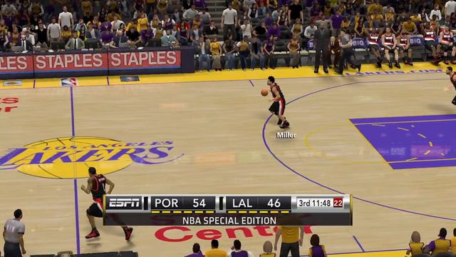 NBA 2K14 PC UBR 2011 Roster - Portland Trail Blazers vs. Los Angeles Lakers смотреть онлайн