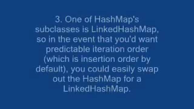 Differences between HashMap and Hashtable? смотреть онлайн