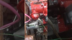 Установка двигателя Ока на минитрактор чтз 02