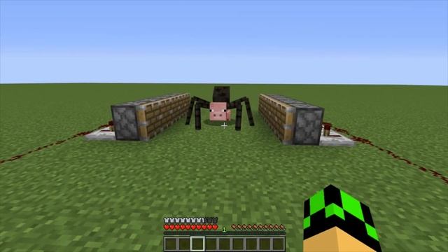 how to make spider pig in minecraft смотреть онлайн
