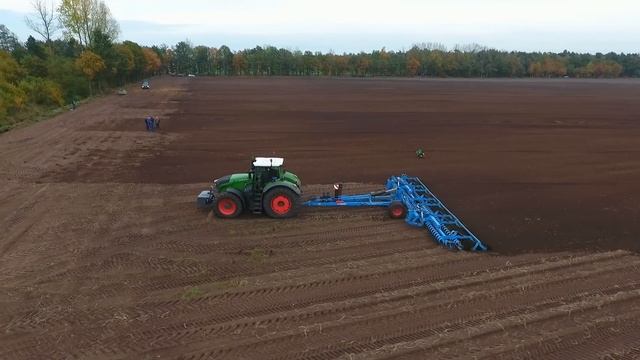 Fendt 1050 Vario With 12m. Lemken Gigant Heliodor