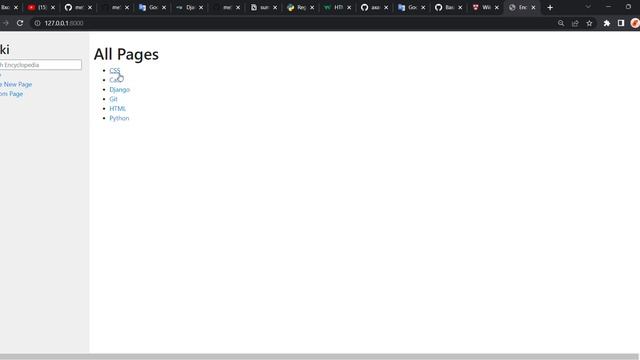 Harvard CS50’s Web Programming with Python and JavaScript: Project 1 смотреть онлайн