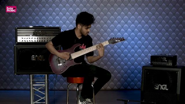 Ibanez Prestige RG752FMMSF-DPB Dark Purple Doom Burst demo смотреть онлайн