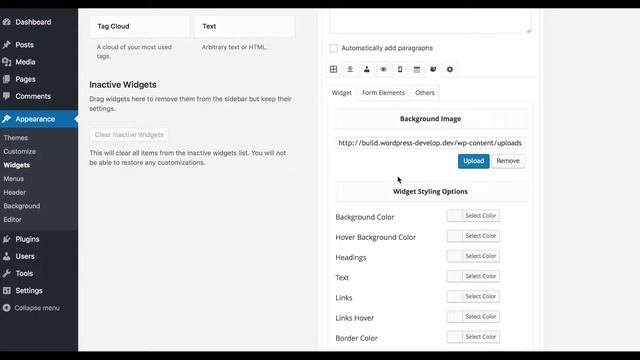 Extended Widget Options for WordPress смотреть онлайн