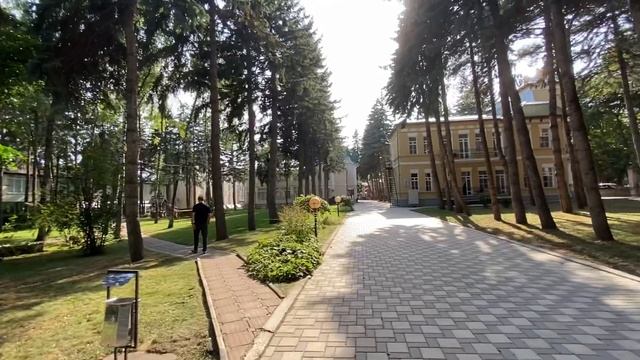 Санаторий Металлург Ессентуки обзор территории. Реальный отзыв. смотреть онлайн