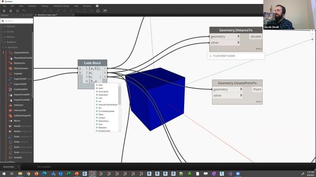 09 - Computational Geometry: Geometry Modifications in Dynamo смотреть онлайн