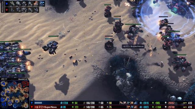 Starcraft 2 - CLOSEST TVT? - TIME vs SuperNova on Blueshift смотреть онлайн