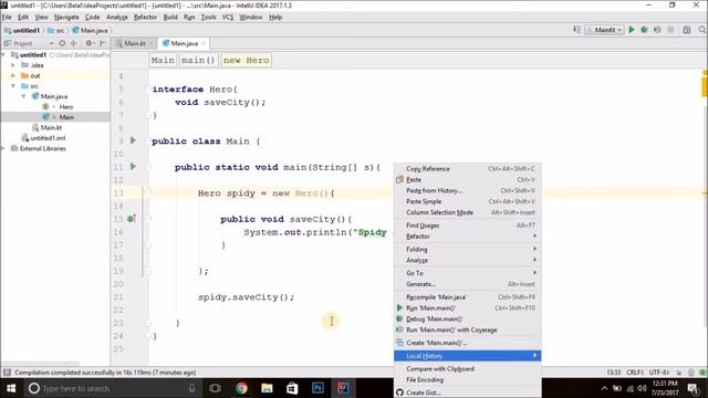 #23 Kotlin Programming Tutorial - Anonymous Inner Class смотреть онлайн