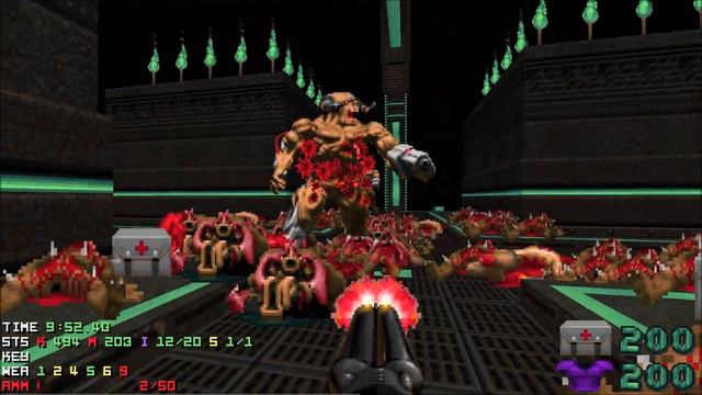Doom 2 Capybara Level 14 Skill 4 [TAS] with 103% in 19:12 смотреть онлайн