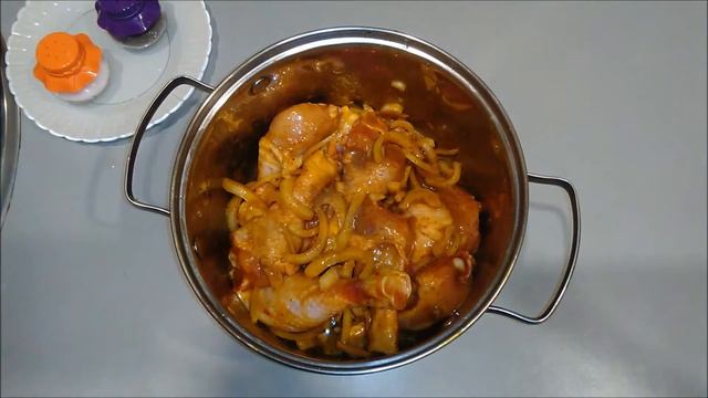 Как приготовить куриные ножки гриль в соусе карри [How to cook chicken legs grill in curry sauce] смотреть онлайн