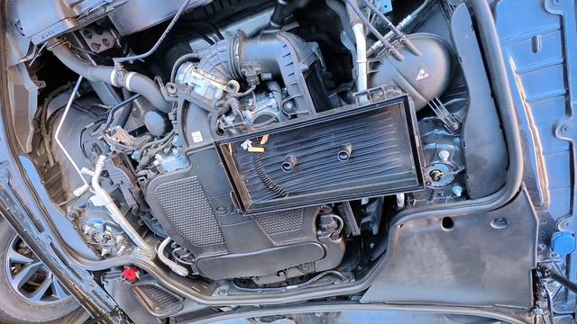Air filter change Mercedes SL R321 смотреть онлайн