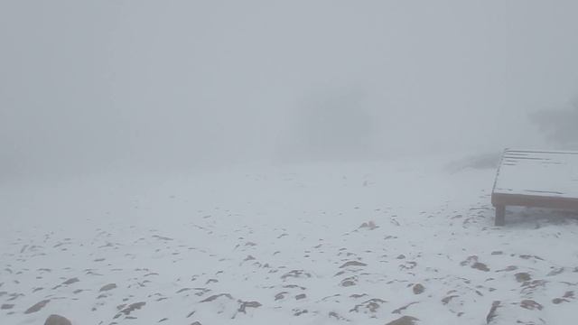 Ай-Петри в облаке, Белые зубцы, не сезон, мосты сняты. смотреть онлайн