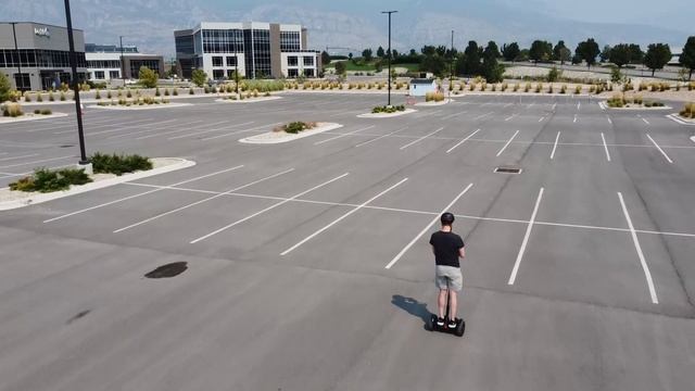 Ninebot Segway Max S riding footage смотреть онлайн