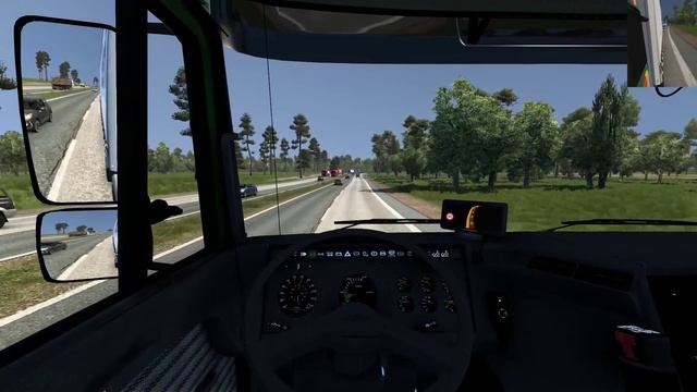 ETS2 1.46 - Promods 2.64, Rusmap 2.46.2 - Moscow to Juchnow (Russia) - Silent Trucking смотреть онлайн
