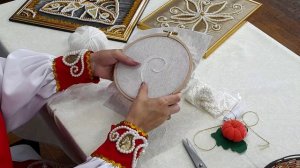 Мастер- класс "сажение по бели"