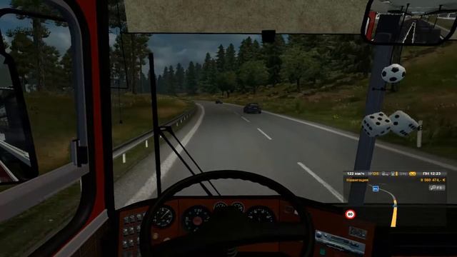 Euro Truck Simulator 2 обзор мода (Ikarus 250) смотреть онлайн