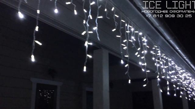 Украшение фасада коттеджа (оформление фасадов к праздникам)