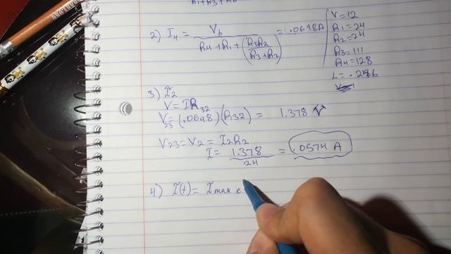 Two Loop RL Circuit 2 "Smartphysics" solution. смотреть онлайн