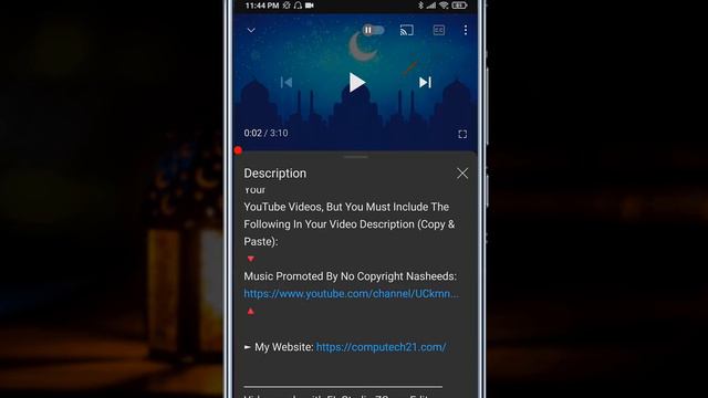 ISLAMIC BACKGROUND MUSIC for YouTube Videos – No Copyright | How to Use? смотреть онлайн