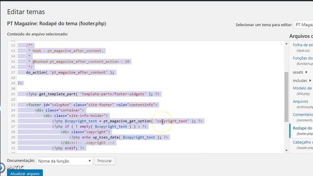 Como remover link de rodapé de temas wordpress смотреть онлайн