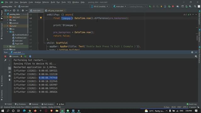 How to Implement double back button press to exit your flutter app смотреть онлайн