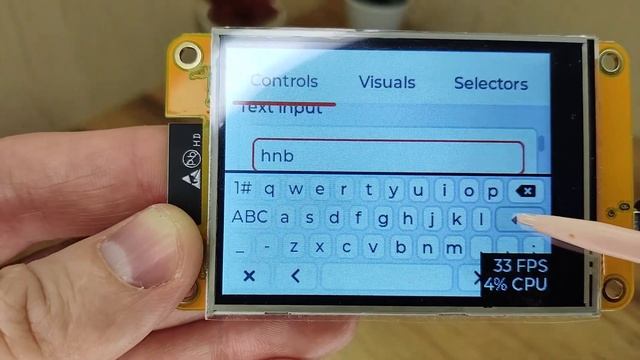 HMI дисплей с резистивным сенсором на ESP32. ESP32-2432S028R смотреть онлайн