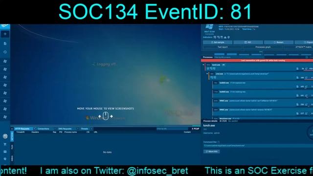 SOC134 EventID: 81 (Suspicious WMI Activity) [March 15, 2021, 10:57 p.m.] смотреть онлайн
