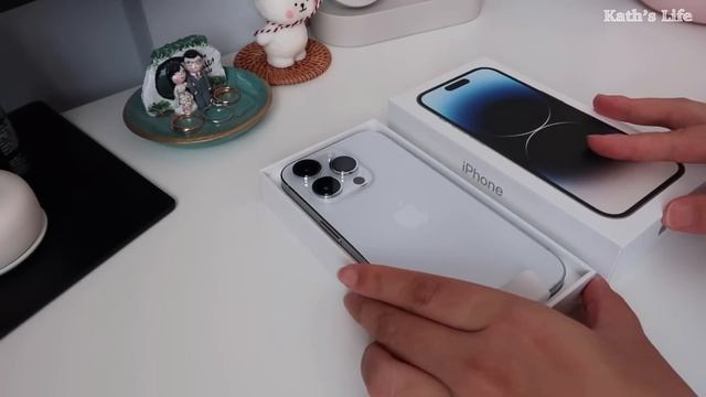 IPhone 14 Pro Color Comparison | UNBOXING IPhone 14 Pro Silver | Apple Store On Release Date