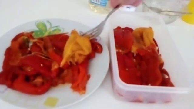 #Маринованный Красный Перец ???Готовим и Сразу Съедаем!!!