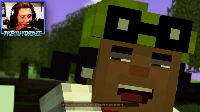[WALKTHROUGH] MINECRAFT: STORY MODE - Season 1: Episode 1 - Part 1 смотреть онлайн