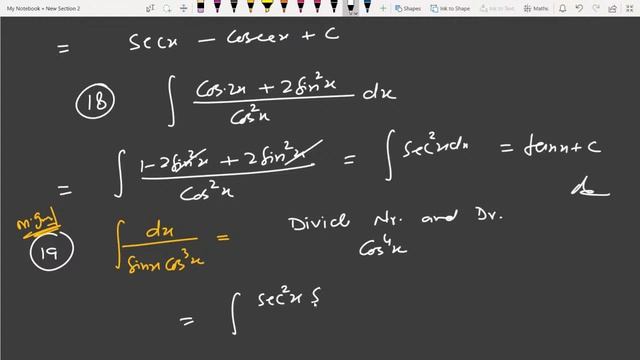 Integration of 1/sinx cos^3x | NCERT Ex 7.3 Q19 Class 12 Maths | Integration by Bablu Sir in Hindi смотреть онлайн