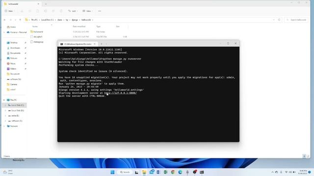 4. Django Bangla Tutorial | How to Run Django Project | What is Django Server. смотреть онлайн