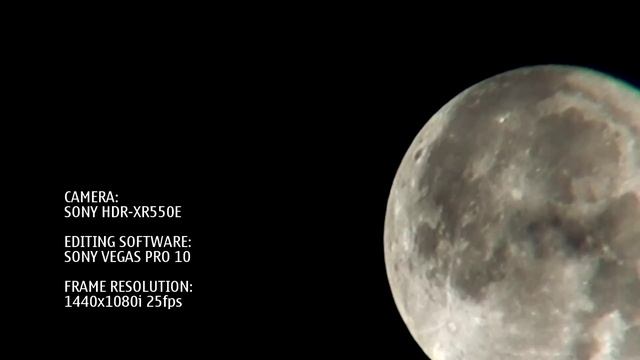 Supermoon 032011 | Sony HDR-XR550 смотреть онлайн
