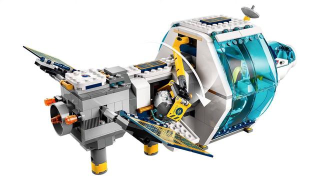 LEGO City Lunar Space Station (60349) OFFICIAL IMAGES смотреть онлайн
