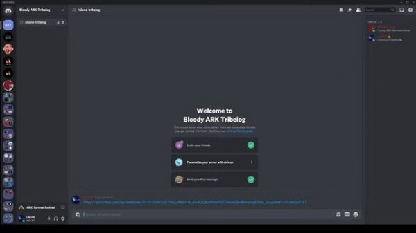 How to set up a Discord Webhook / Bloody ARK / Discord