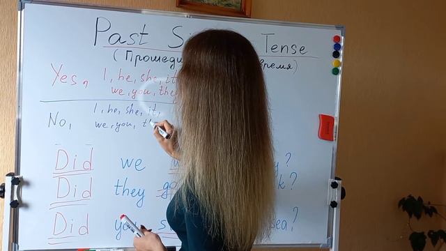 прошедшее простое время/past simple tense смотреть онлайн
