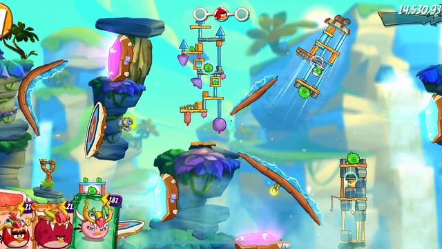 Angry Birds 2 The Dragon Bird Comes 2024. February Level 4 смотреть онлайн