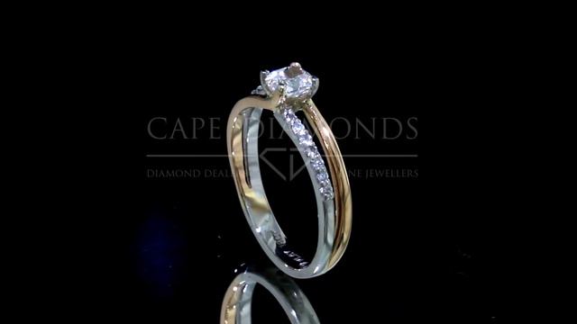 Rose gold and Platinum engagement ring #RosegoldPlatinumengagementring смотреть онлайн