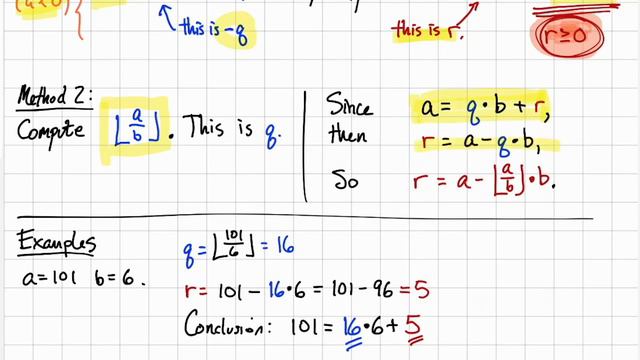 3.5C - Quotients, Remainders, DIV, and MOD - MATH 120 смотреть онлайн