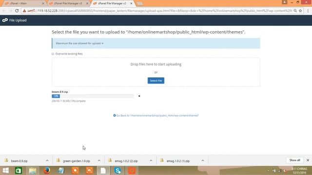 How To upload Install A Wordpress Theme Through cPanel смотреть онлайн